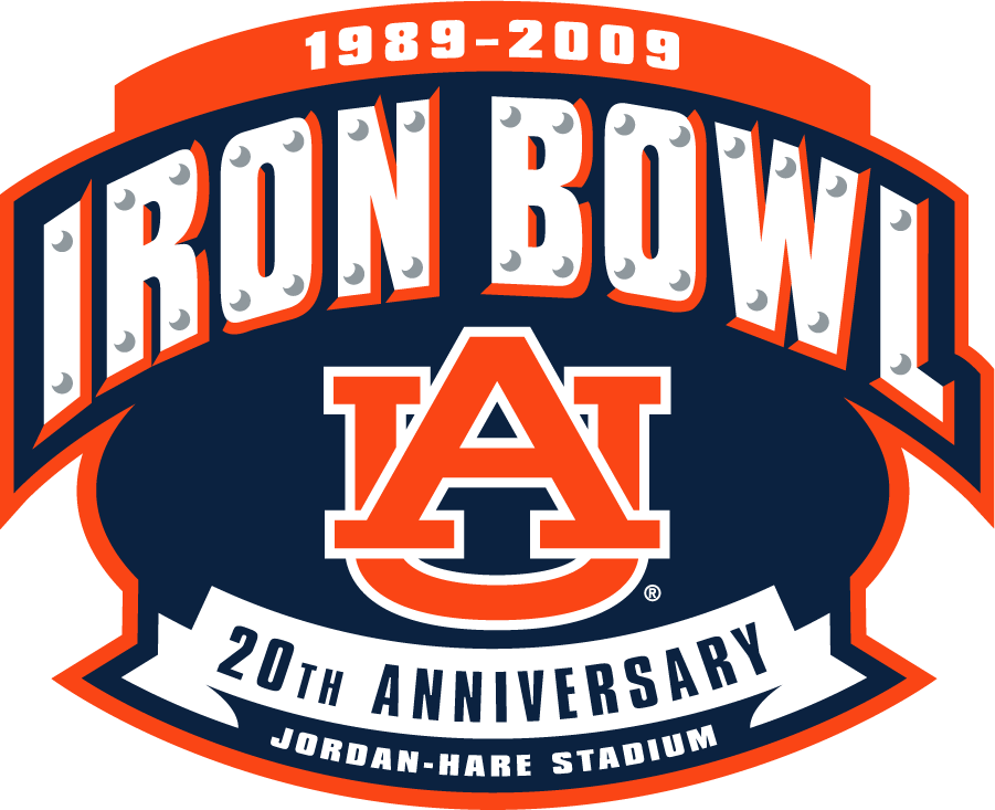 Auburn Tigers 2009 Event Logo iron on transfers for T-shirts